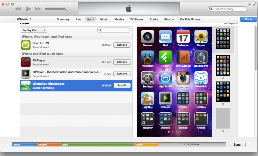 Viewing iPhone iPad app purchases in iTunes 11