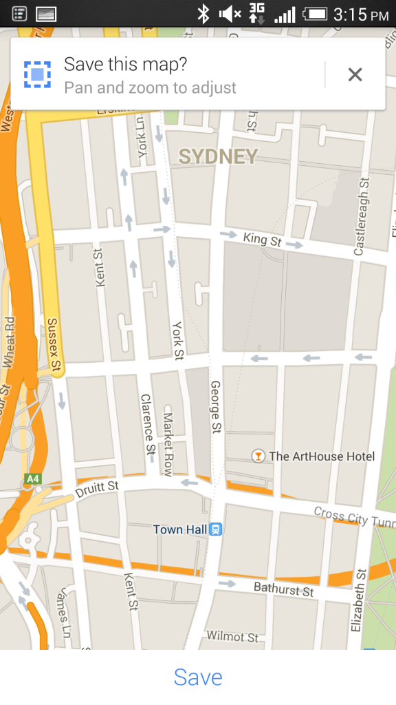 Saving maps for offline android 2