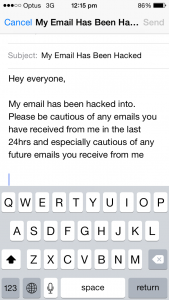 Notify Friends/family