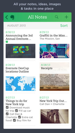 evernote ios